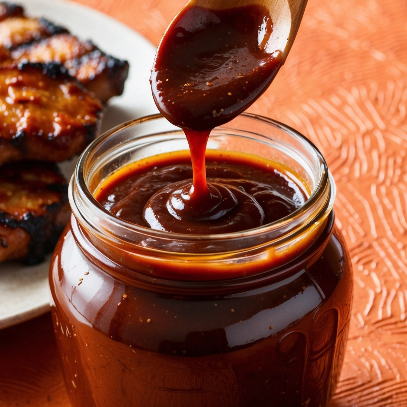 Homemade Korean BBQ sauce in a bowl.